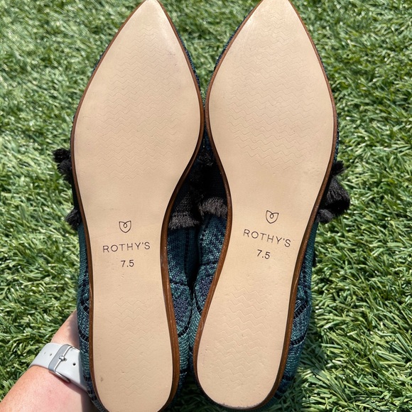 EEUC Rothy’s Pine Plaid MJs Size 7.5 - Picture 4 of 7